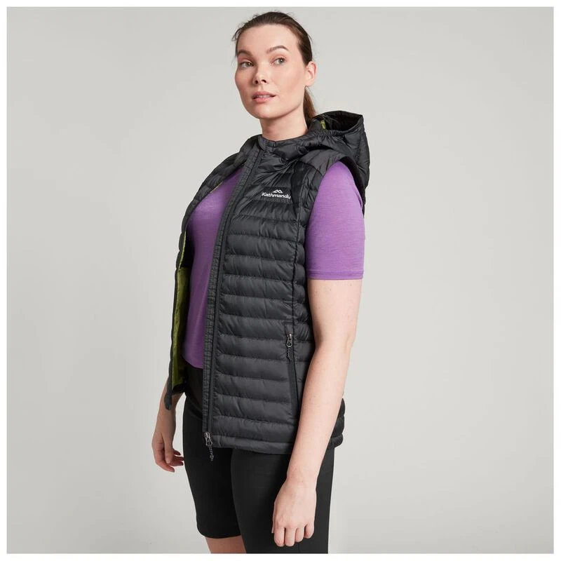 Kathmandu Womens Heli V3 Down Gilet Black Sportpursuit