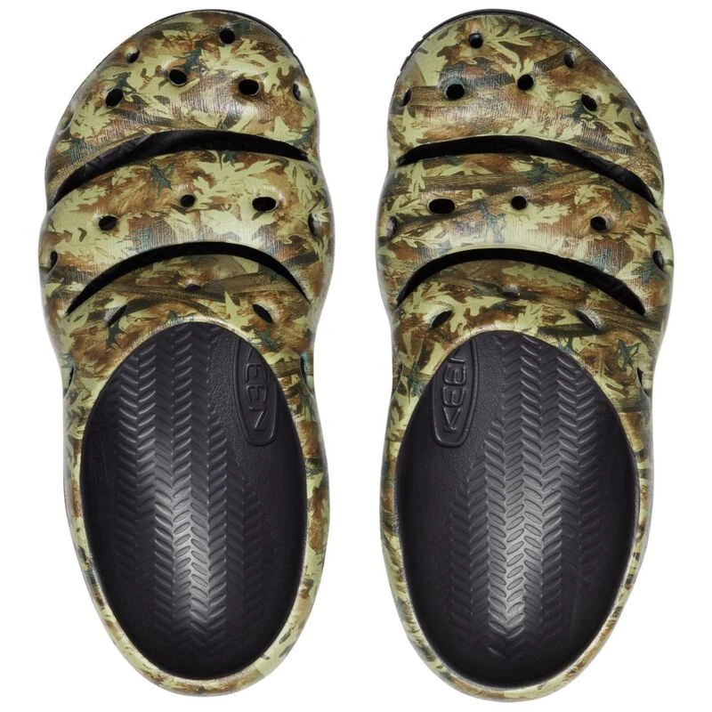 Keen Mens Yogui Sandals Camo Green Sportpursuit
