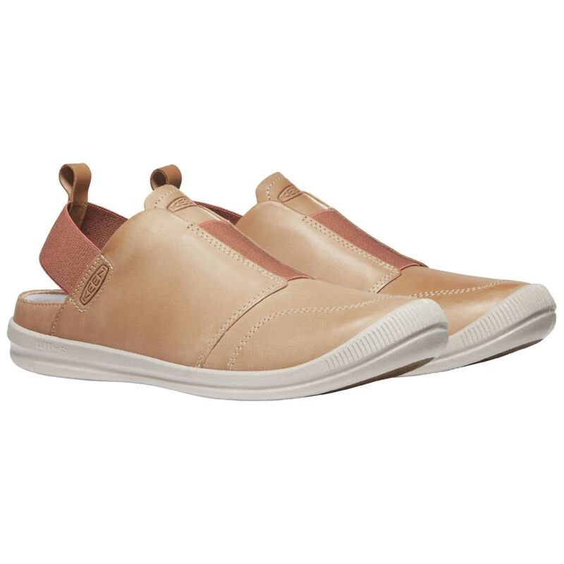 Keen Womens Lorelai II Slip on Shoes Tan Brick Dust Sportpursuit.c