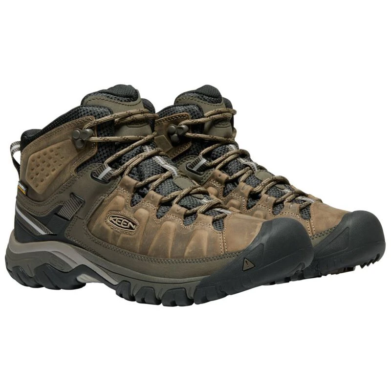 Keen Mens Targhee III WP Waterproof Hiking Boots (Bungee Cord/Black)