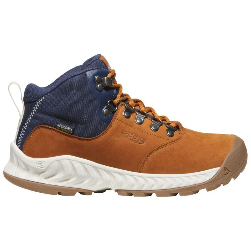 Keen Womens Nxis Explorer Mid WP Hiking Boots Keen Maple Birch Spo