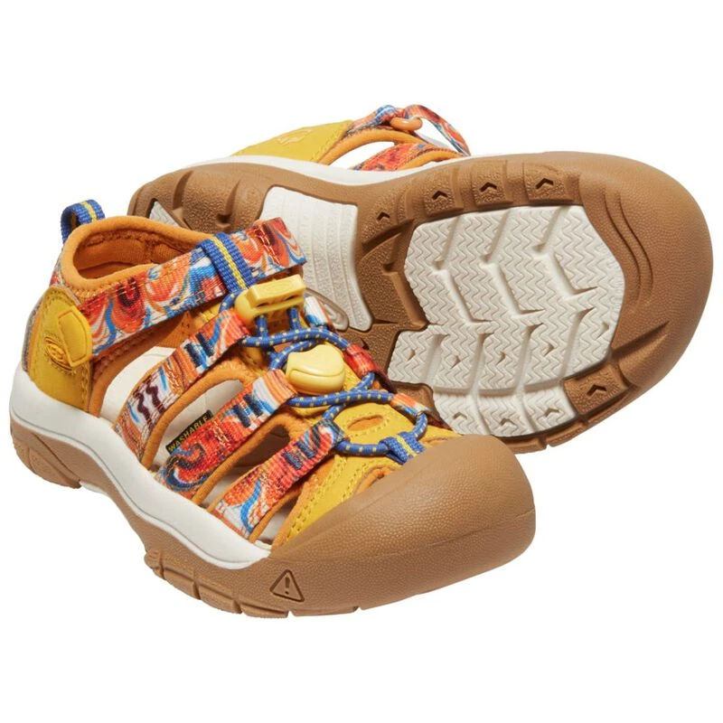 Keen Kids Newport H2 Sandals Orange Peel Yellow Sportpursuit