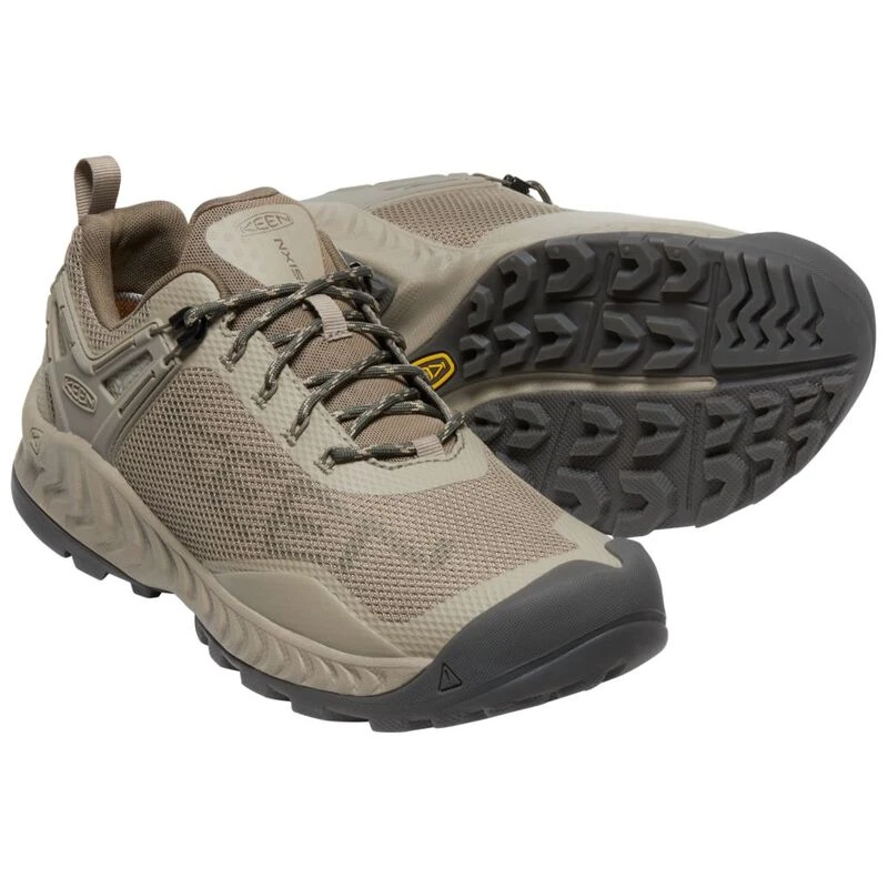 Keen Mens Nxis Evo WP Hiking Shoes (Brindle/Canteen) | Sportpursuit.co
