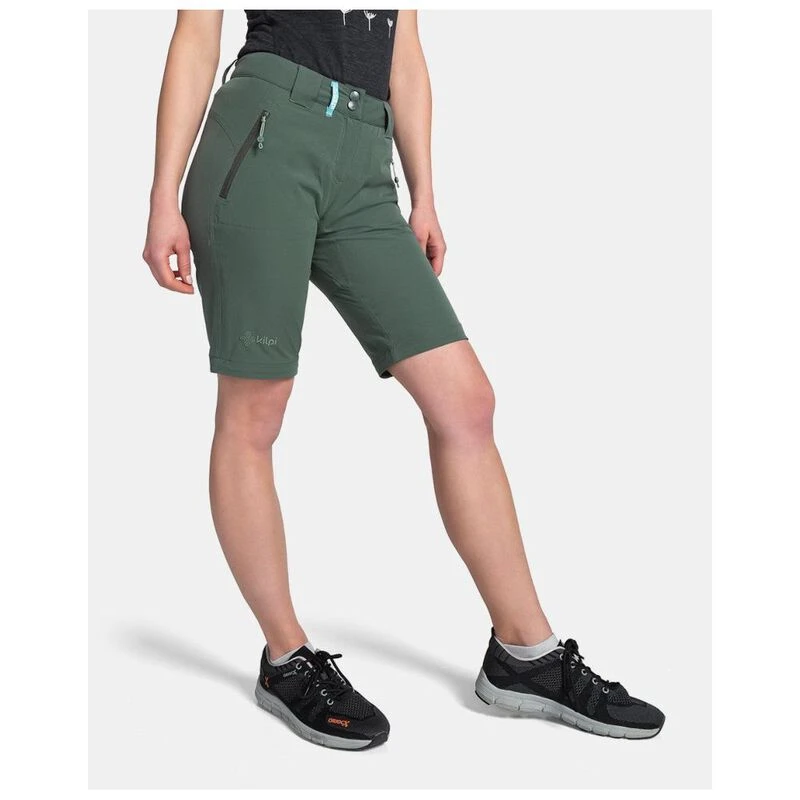 Kilpi Womens Hosio Zip Off Trousers (Dark Green) | Sportpursuit.com