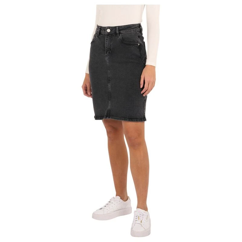 Off code clearance! Overseas orders! Lyocell denim skirt mid-length A-line  skirt for women P289