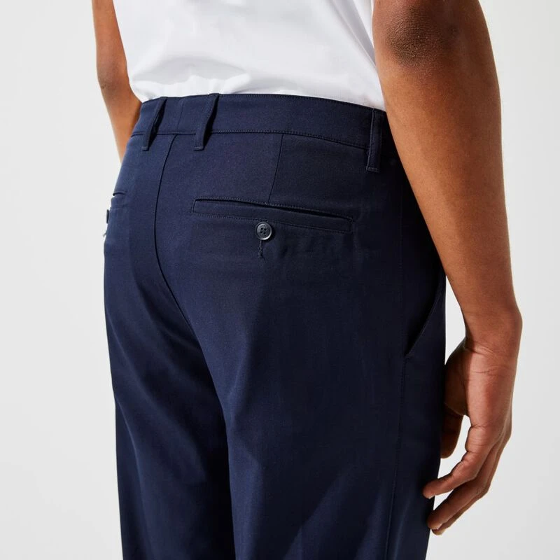 Lacoste Mens Woven Trousers (Navy Blue) | Sportpursuit.com