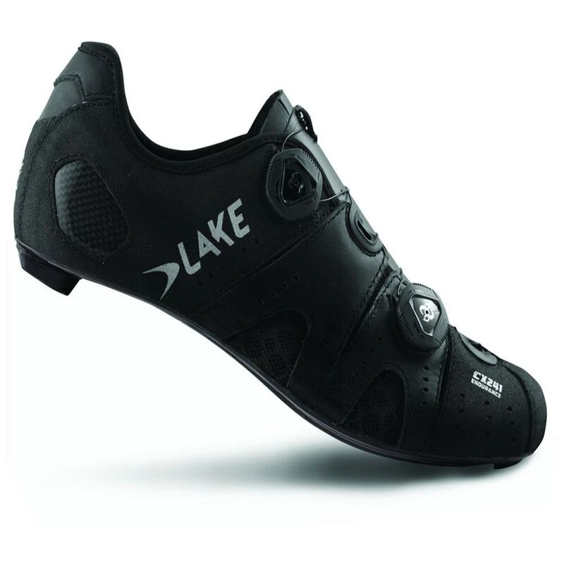 Lake CX241 Widefit Cycling Shoes (Black)