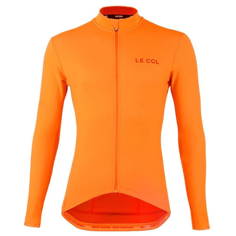 Le Col Mens Hors Categorie Long Sleeve Jersey (Saffron) Sportpursuit