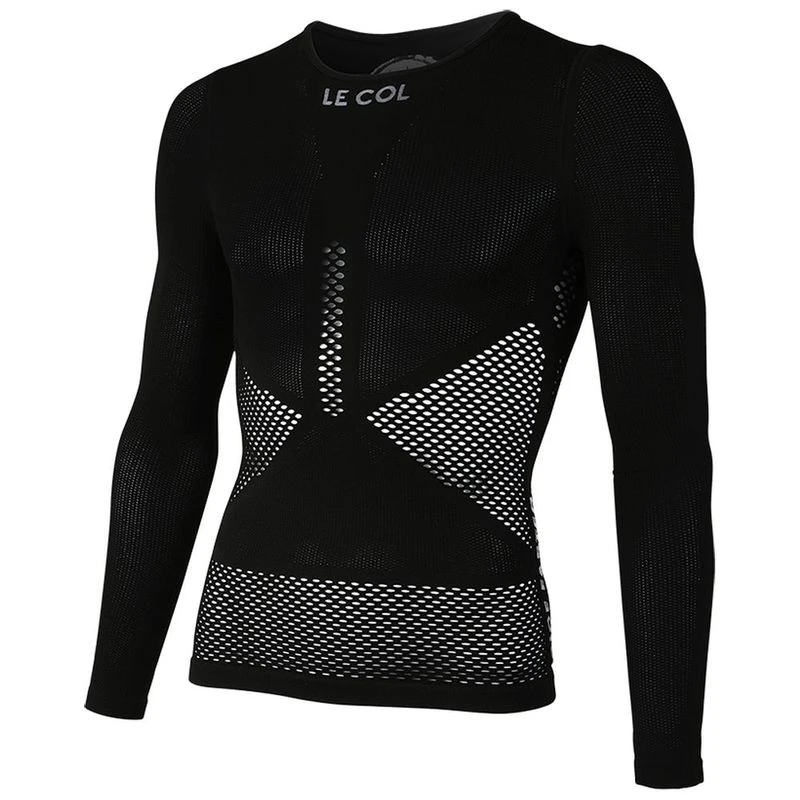 Le Col Pro Mesh Long Sleeve Baselayer (Black)