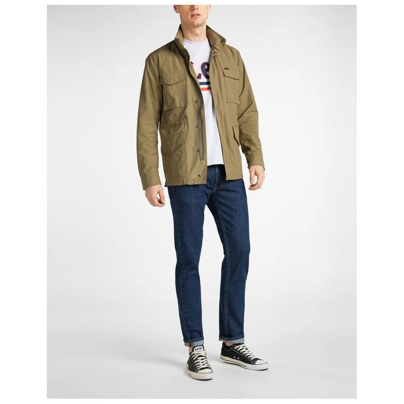 Lee Mens Field Jacket Utility Green Sportpursuit