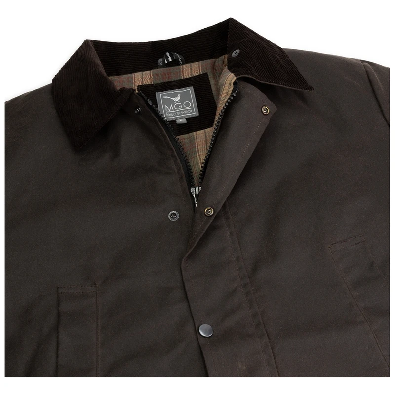 Portmann wax jacket top