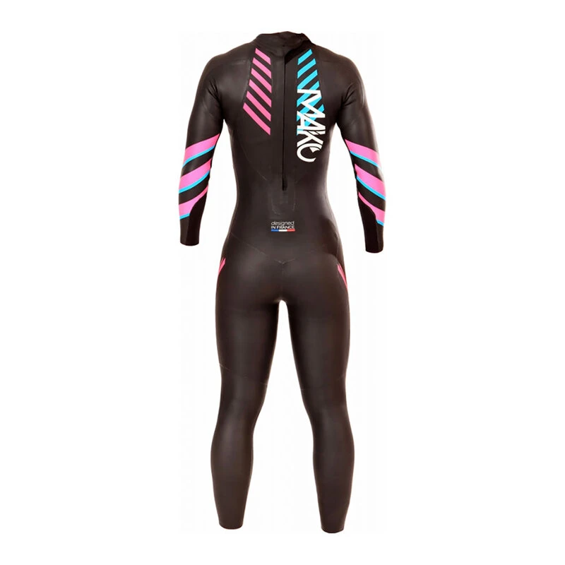 Mako Womens Naïad 3.0 BZ Wetsuit (Blue/Rose)