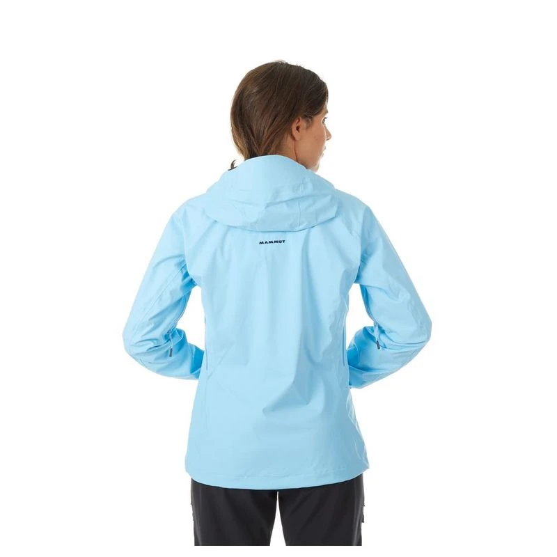 Mammut Womens Keiko Hardshell Hooded Jacket Whisper Marine Sportpu