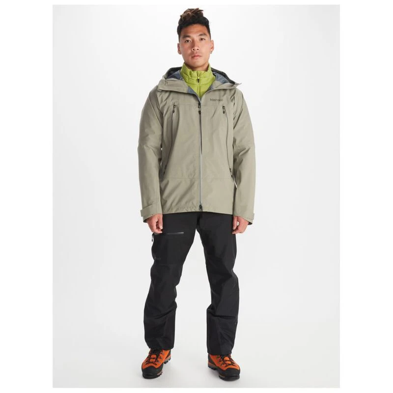 Marmot Mens Alpinist GTX Jacket (Vetiver) | Sportpursuit.com