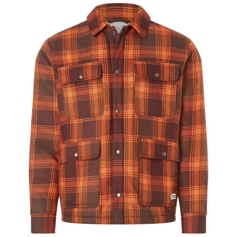 Marmot Mens Ridgefield Sherpa Shirt Chocolate Sportpursuit