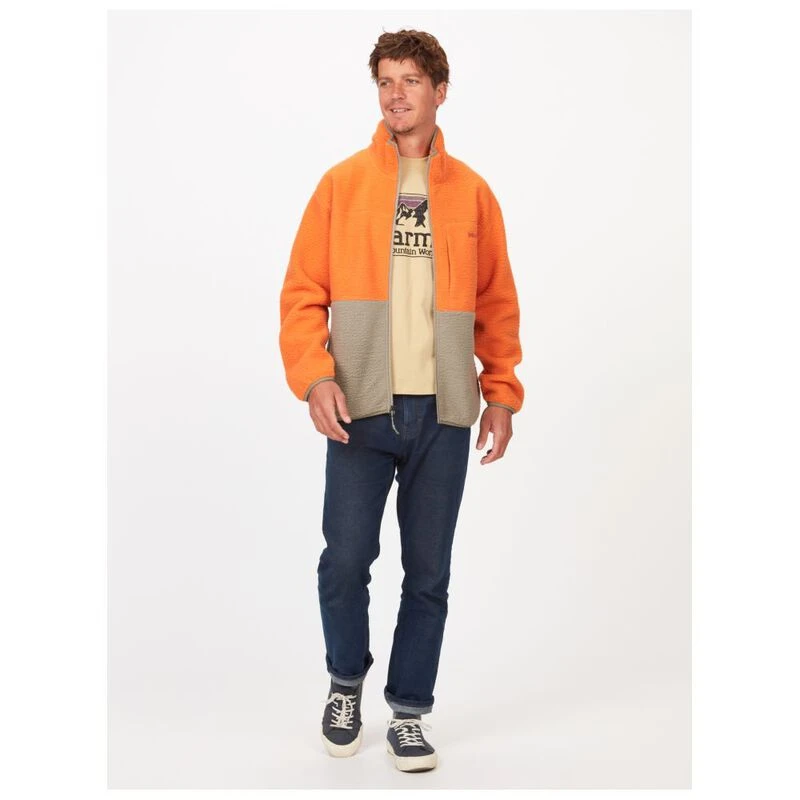 Marmot Mens Aros Jacket Tangelo Vetiver Sportpursuit