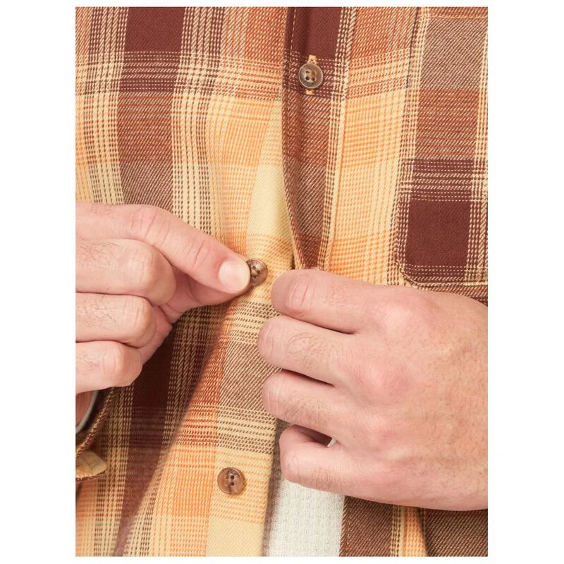 Marmot Chemise Fairfax Novelty Lightweight Flannel Homme Orange pr