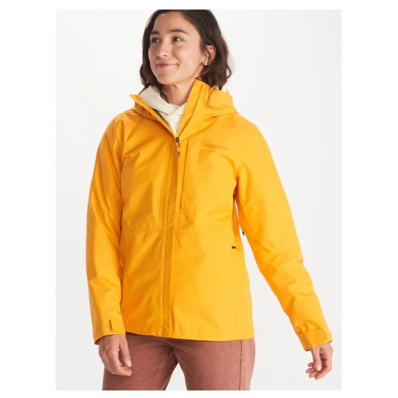 Marmot yellow rain jacket top