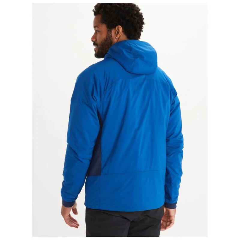 Marmot Mens Novus LT Hybrid Hooded Jacket Dark Azure Arctic Navy S