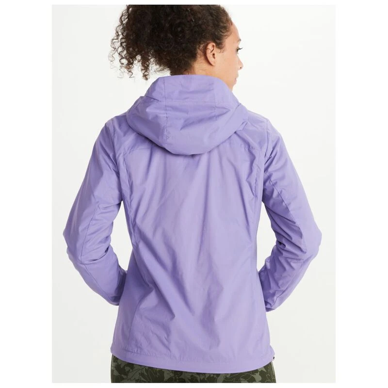 Marmot Womens Ether DriClime Hooded Jacket (Paisley Purple)