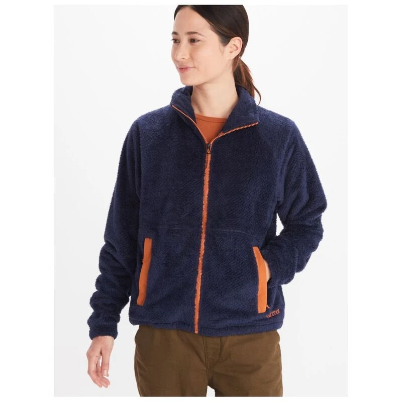 Marmot Womens Homestead Fleece Jacket Arctic Navy Sportpursuit