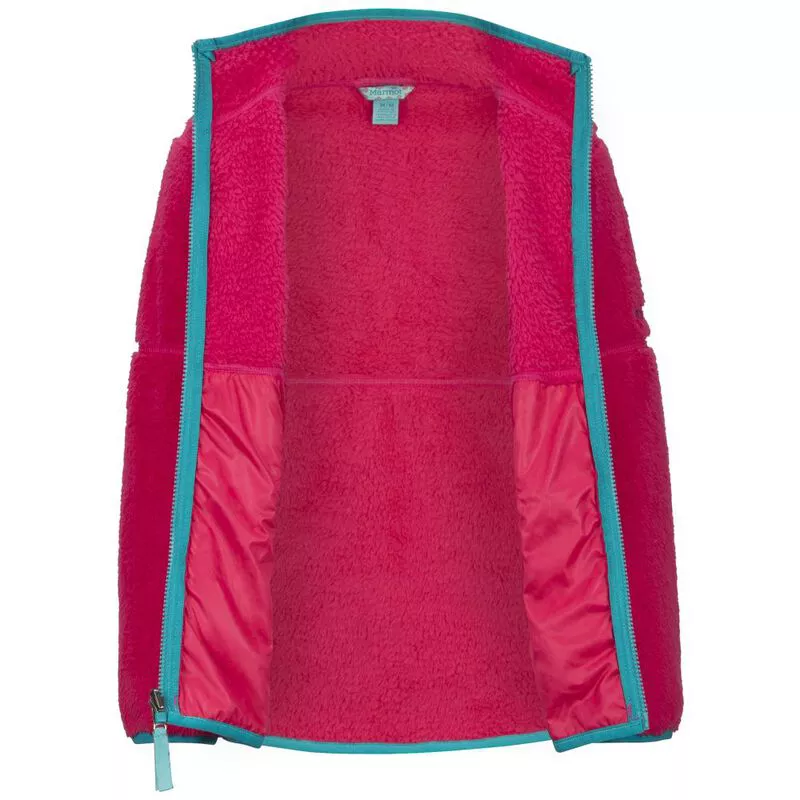 Marmot Kids Lariat Fleece Jacket Disco Pink Sportpursuit