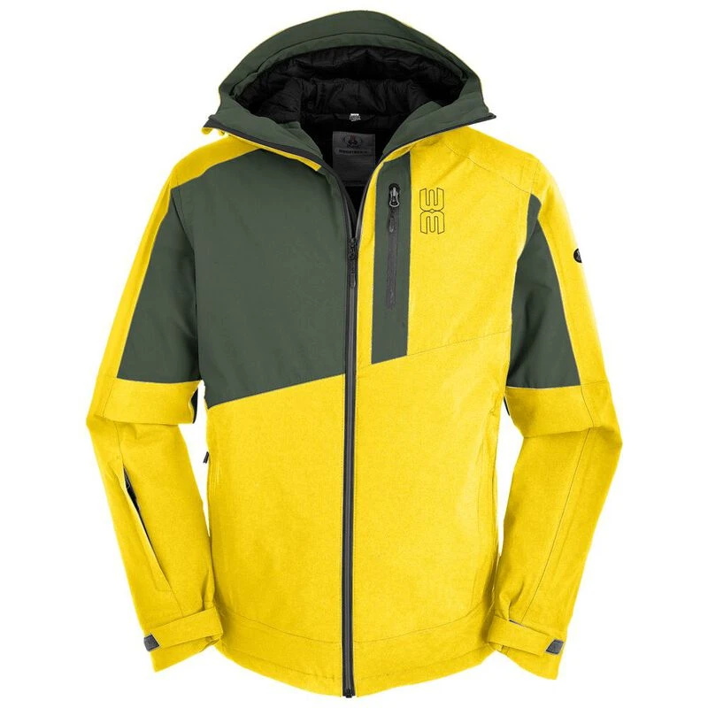 Maul Mens Hochknig 3XT Ski Jacket (Yellow) | Sportpursuit.com