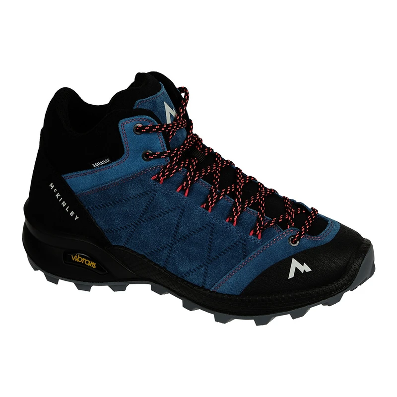 McKinley Womens Wyoming II MID AQX Hiking Boots Blue Sportpursuit