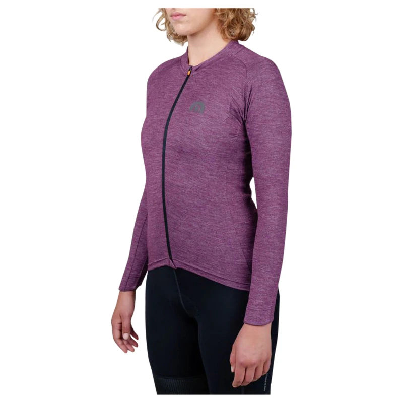 Megmeister Womens Merino Gen 2 Long Sleeve Jersey Winter Purple Sp