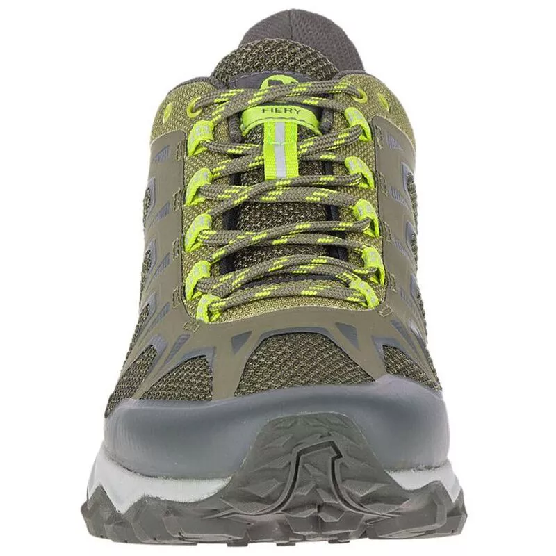 Merrell Mens Fiery Trail Shoes Olive Sportpursuit