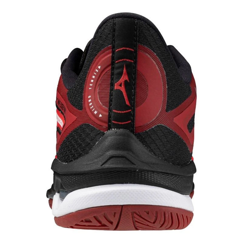 Mizuno Mens Wave Exceed Tour 6 AC Tennis Shoes Red Sportpursuit