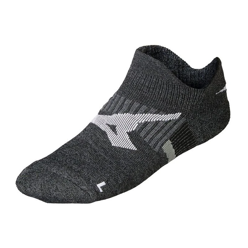 Mizuno Drylite Race Mid Socks Black Sportpursuit