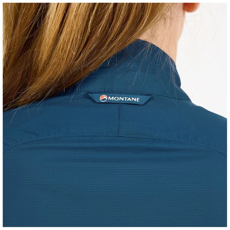 Montane Womens Featherlite Trail Jacket Narwhal Blue Sportpursuit