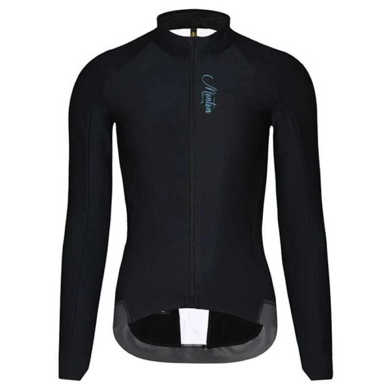 Monton Womens PRO Panther Thermal Long Sleeve Jersey Black Sportpu