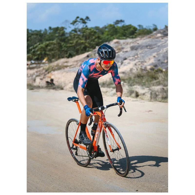 Monton Traje de ciclismo Urban Yume Hombres Coral privatesportshop