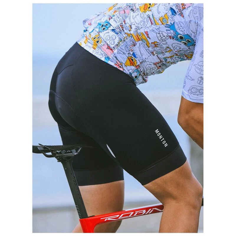 Monton Lifestyle Movement III Heren Fietsbroek Zwart privatesports