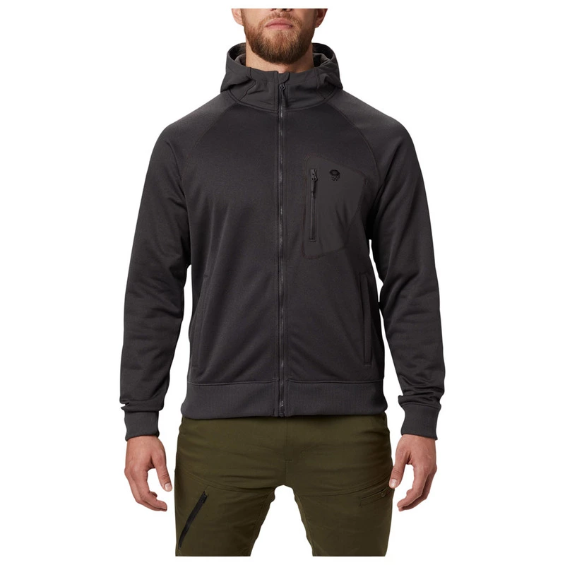 Mountain Hardwear Mens Norse Peak Full Zip Hoodie Void Sportpursui