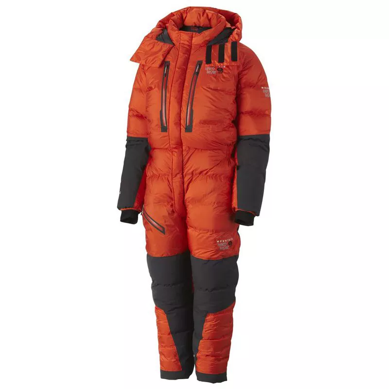 Mountain Hardwear Mens Absolute Zero Down Suit State Orange Sportp