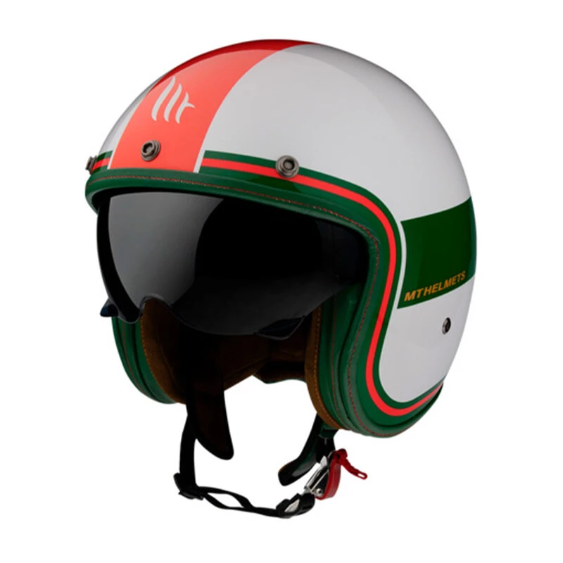 MtHelmets Le Mans 2 SV Motorbike Helmet Red Sportpursuit