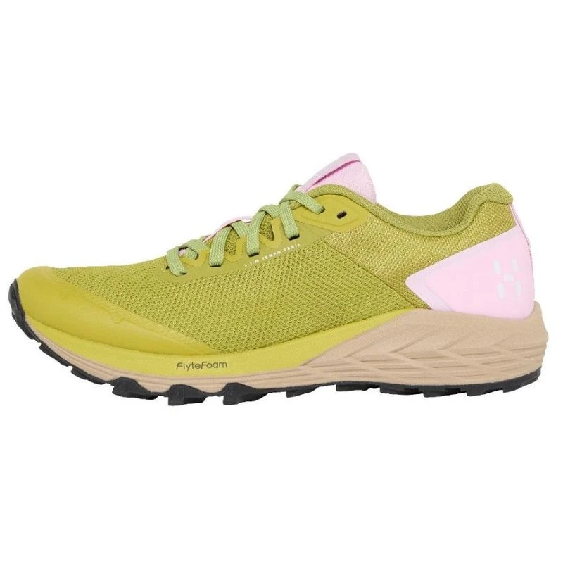 Haglofs Womens L.I.M Tempo Trail Low Trail Running Shoes Green Spo