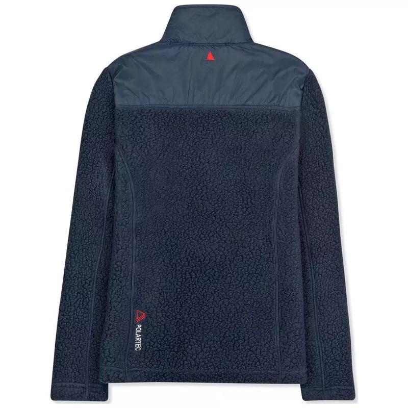 Musto Womens Shearling Polartec Fleece Jacket True Navy Sportpursu