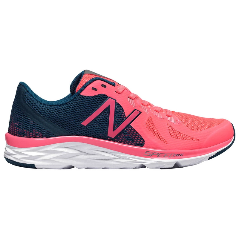 New Balance Womens v6 Shoes (Pink/Navy) Sportpursuit.com