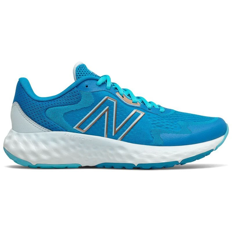 New Balance Womens Fresh Foam EVOZ Shoes Blue Teal Sportpursuit