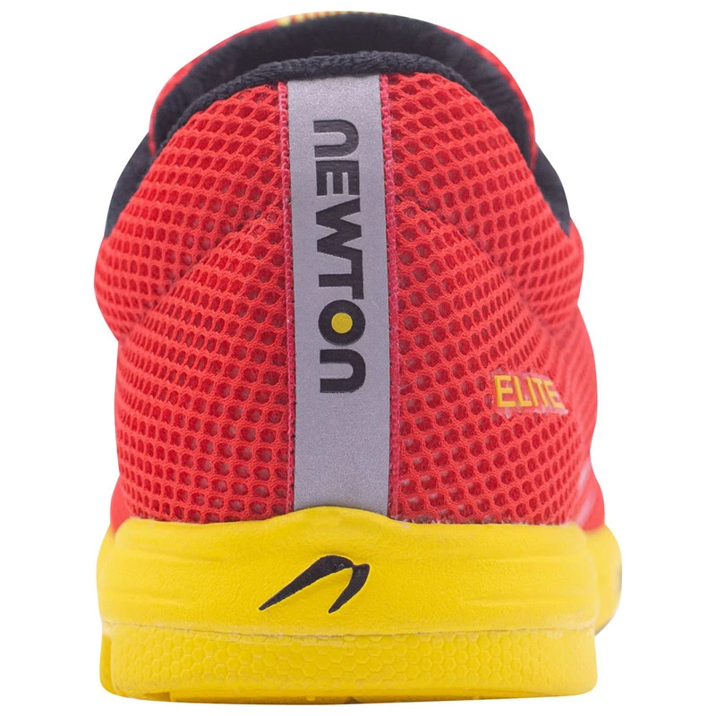 Newton Mens Distance Elite Shoes Red Yellow Sportpursuit