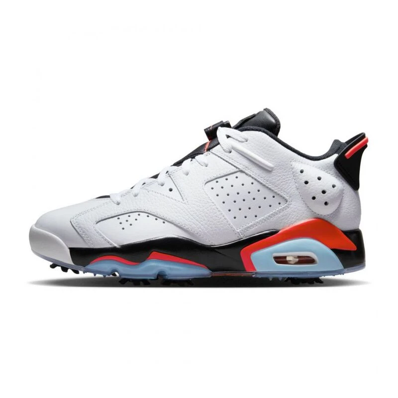 Nike Mens Jordan Retro 6 G Golf Shoes White Black Infrared 23 Spor