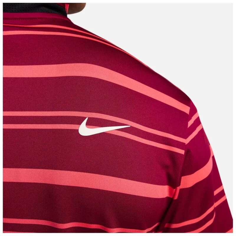 Nike Mens Dri-FIT Tour Polo (Noble Red/Ember Glow/White) | Sportpursui