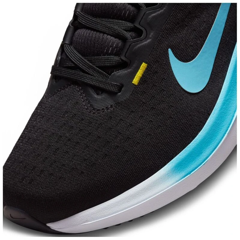 Nike Womens Winflo 10 Running Shoes Black BaLightic Blue Speed Yellow