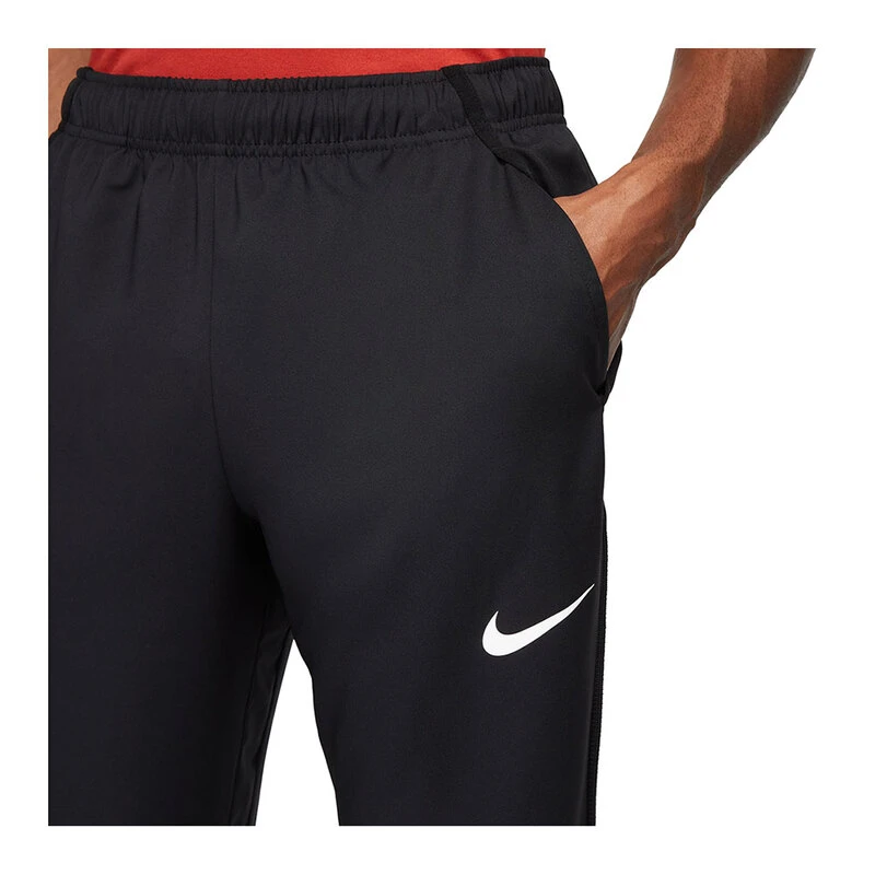 Nike Mens DF TEAM Trousers (Black/Black/White) | Sportpursuit.com