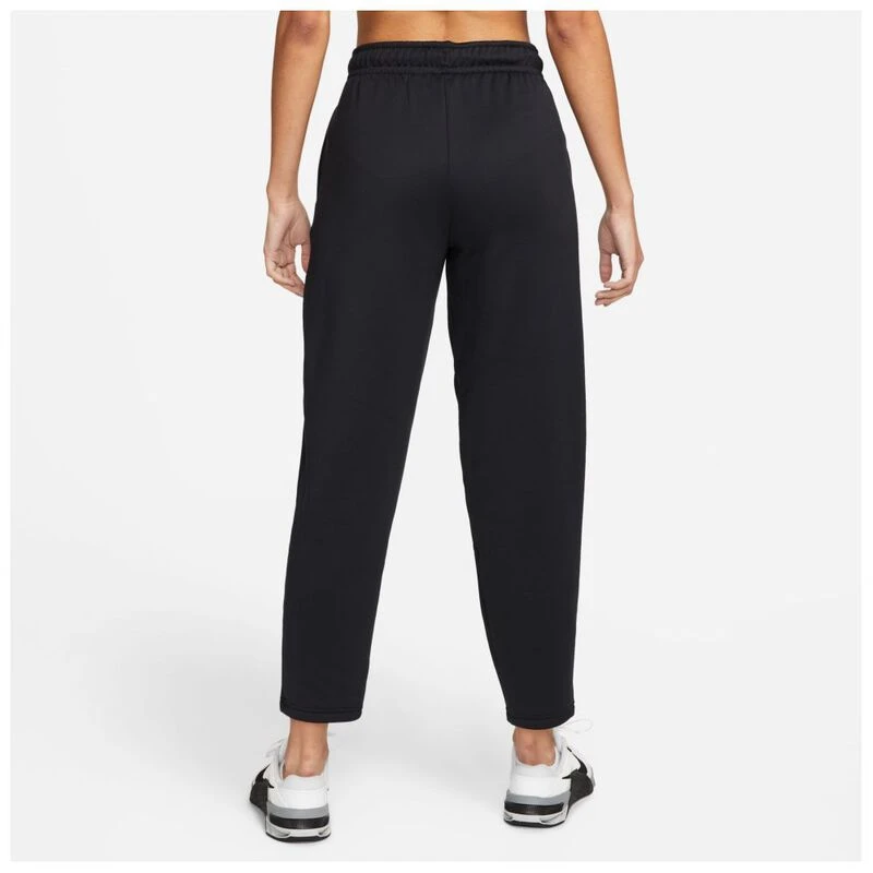 Nike Womens Therma-FIT All Time Trousers (Black/Light Iron Ore/White)