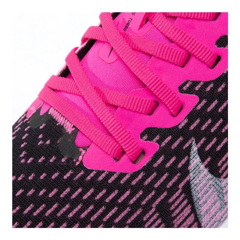 Nike Womens Zoom Pegasus Turbo 2 Running Shoes Pink Blast White Black